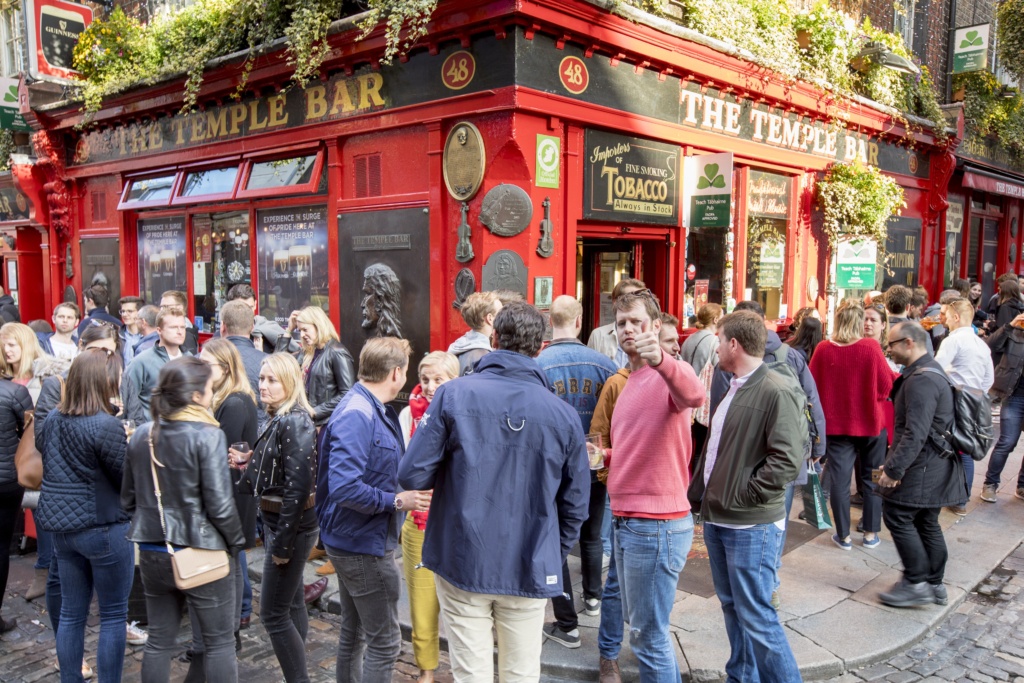 Ireland - Dublin - Pub The Temple Bar