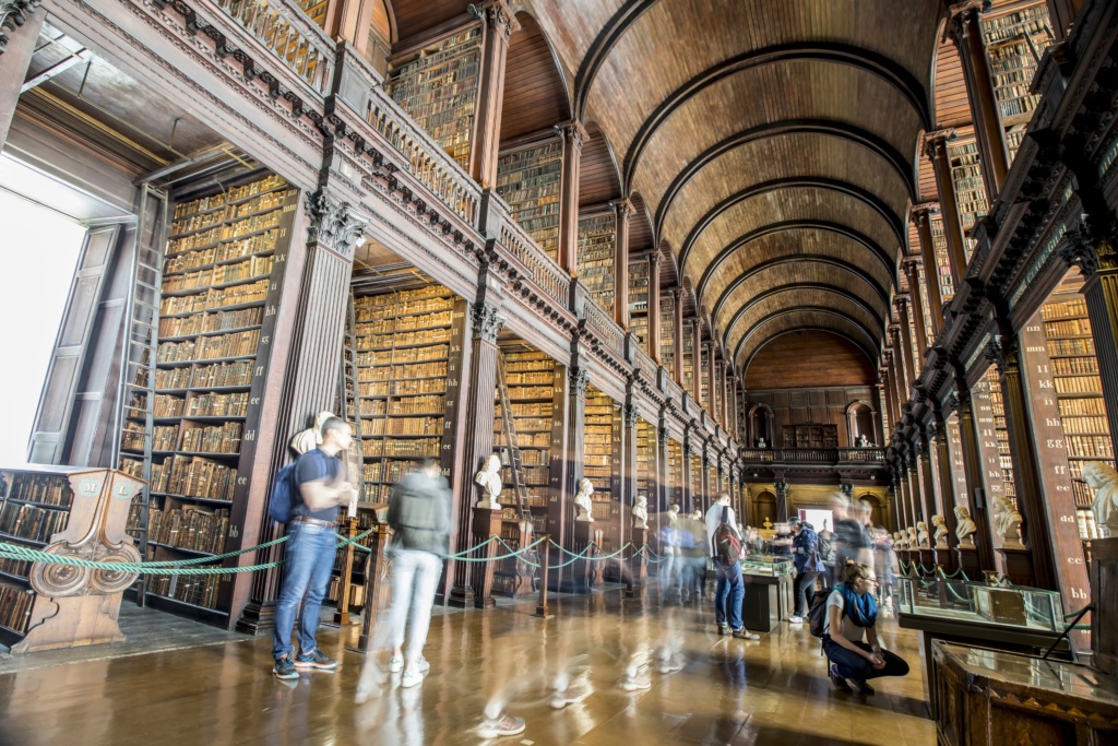 Ireland - Dublin - Biblioteka Trinity College