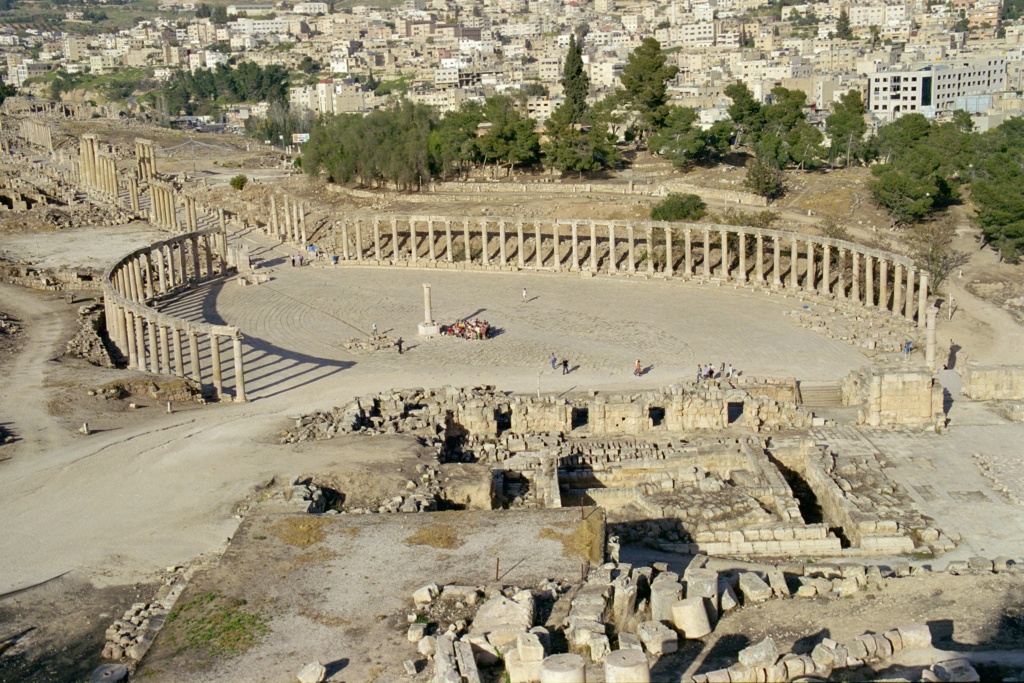 Jordania - Jerash - Owalne Forum