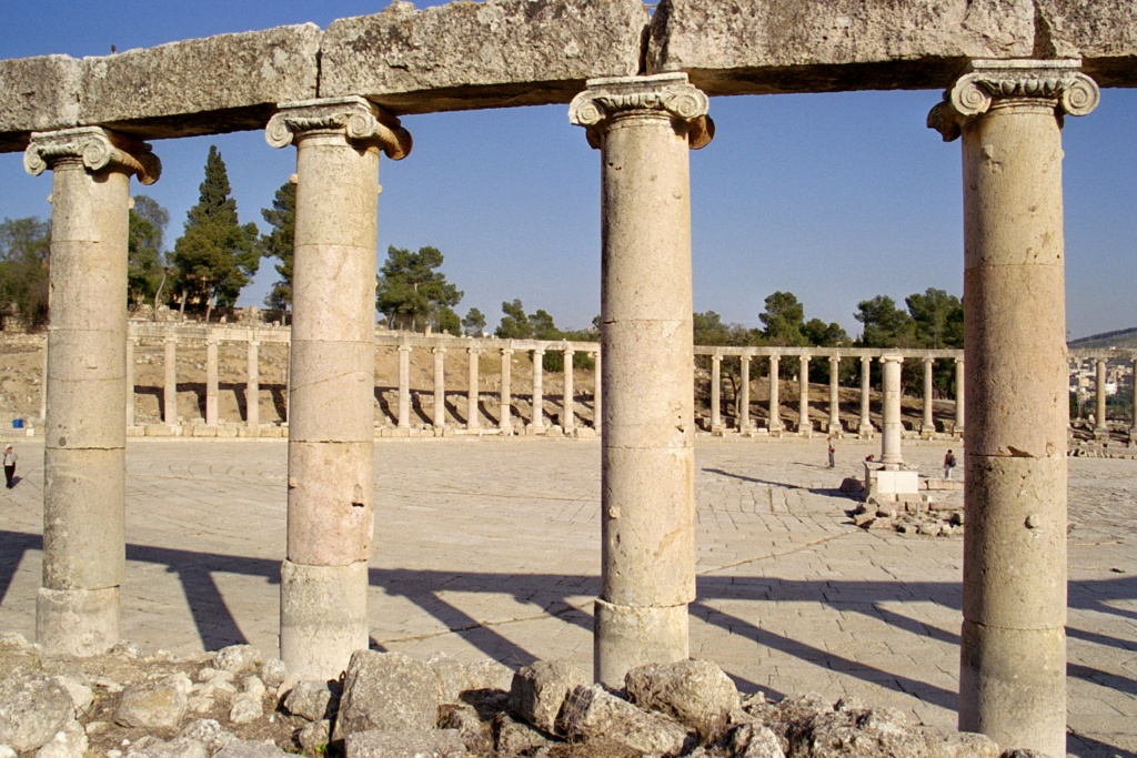 Jordania - Jerash - Owalne Forum