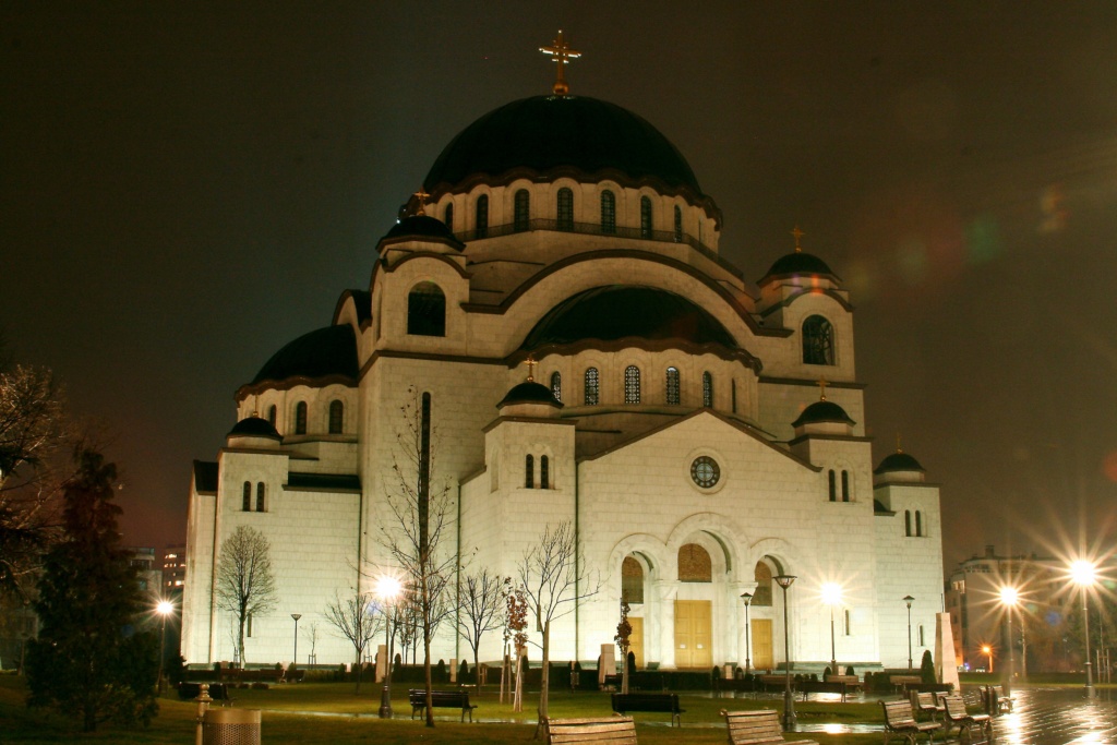 Serbia - Belgrad - Cerkiew Świętego Marka