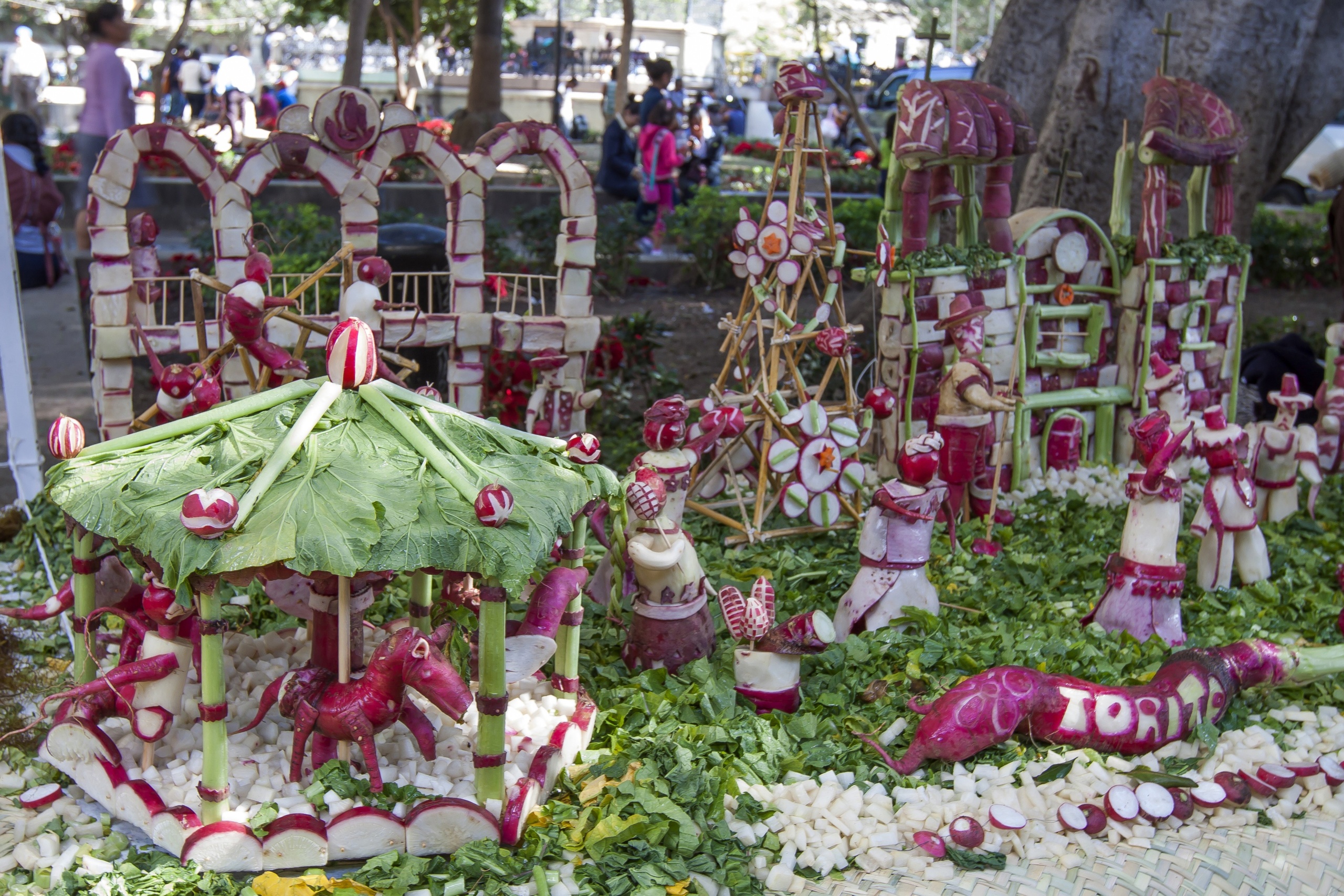 Oaxaca - Festiwal Rzodkiewek