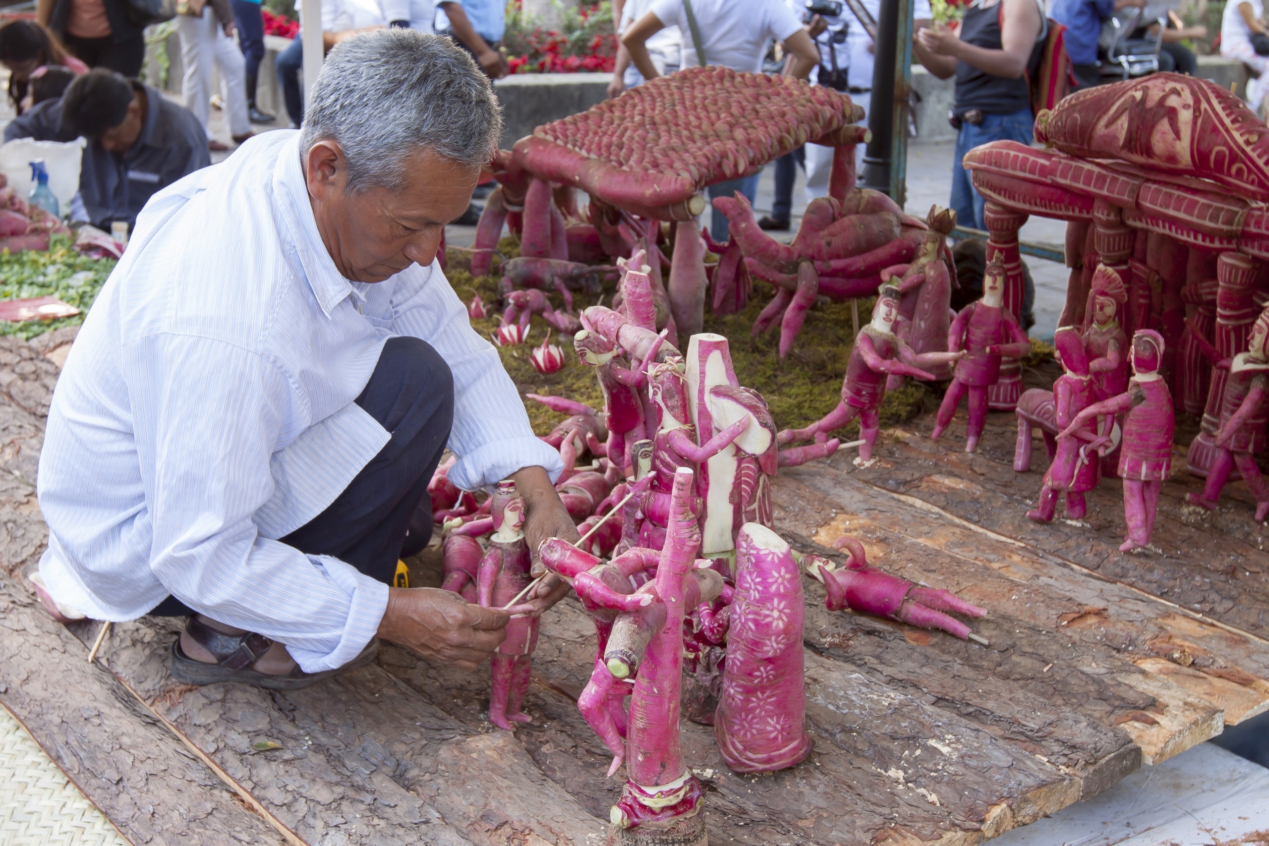 Oaxaca - Festiwal Rzodkiewek