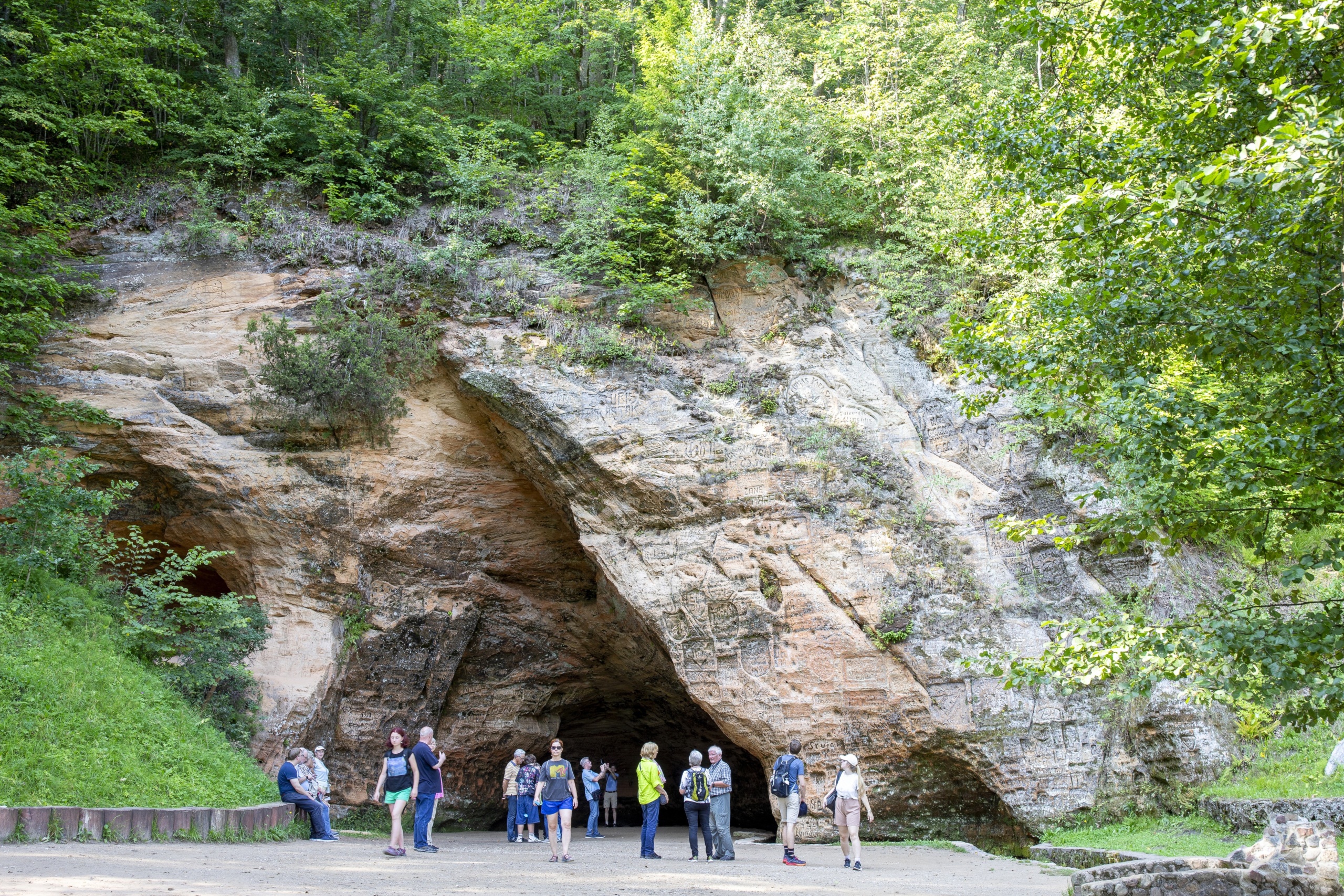 Sigulda - Jaskinia Gutmana 