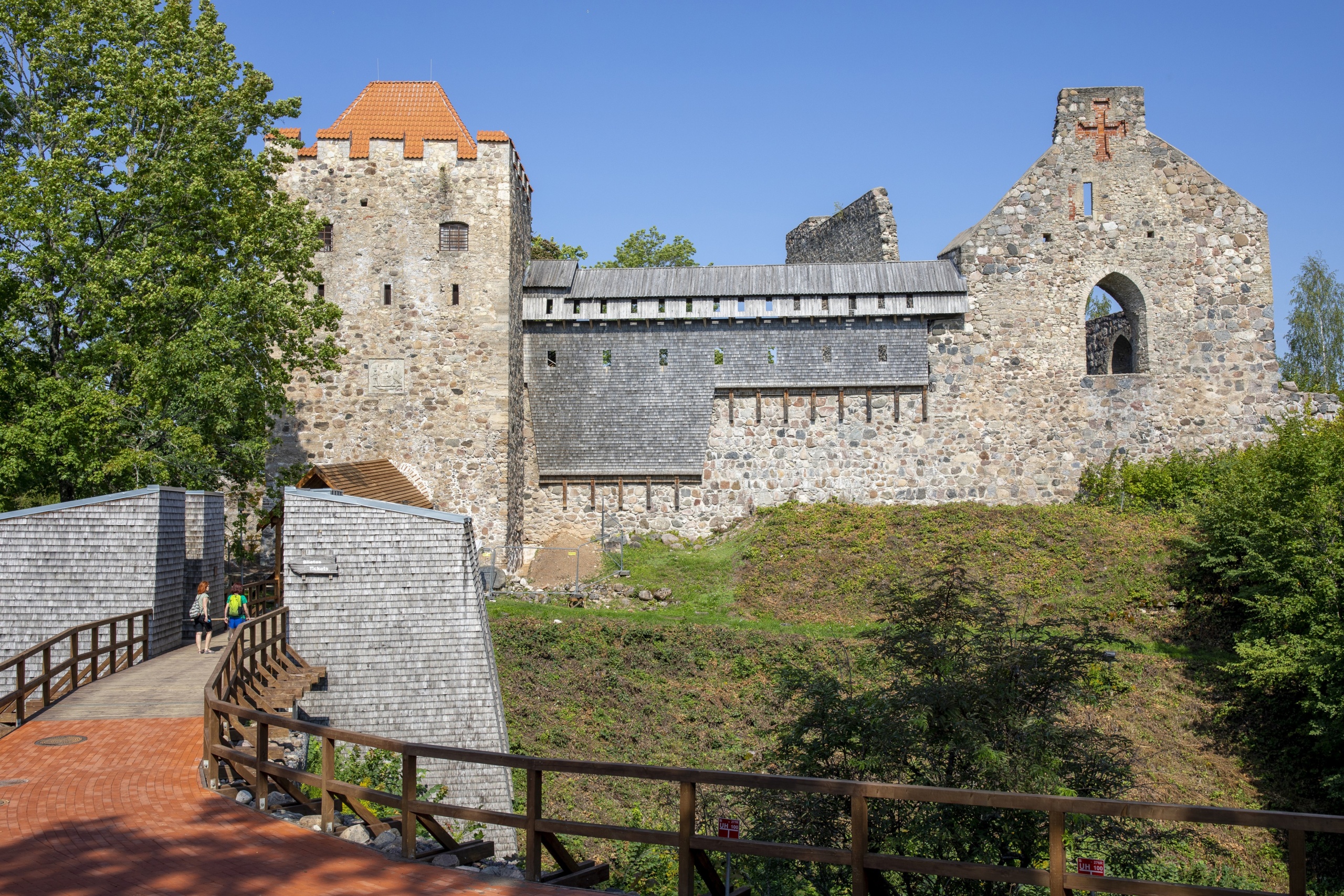 Ruiny zamku Sigulda