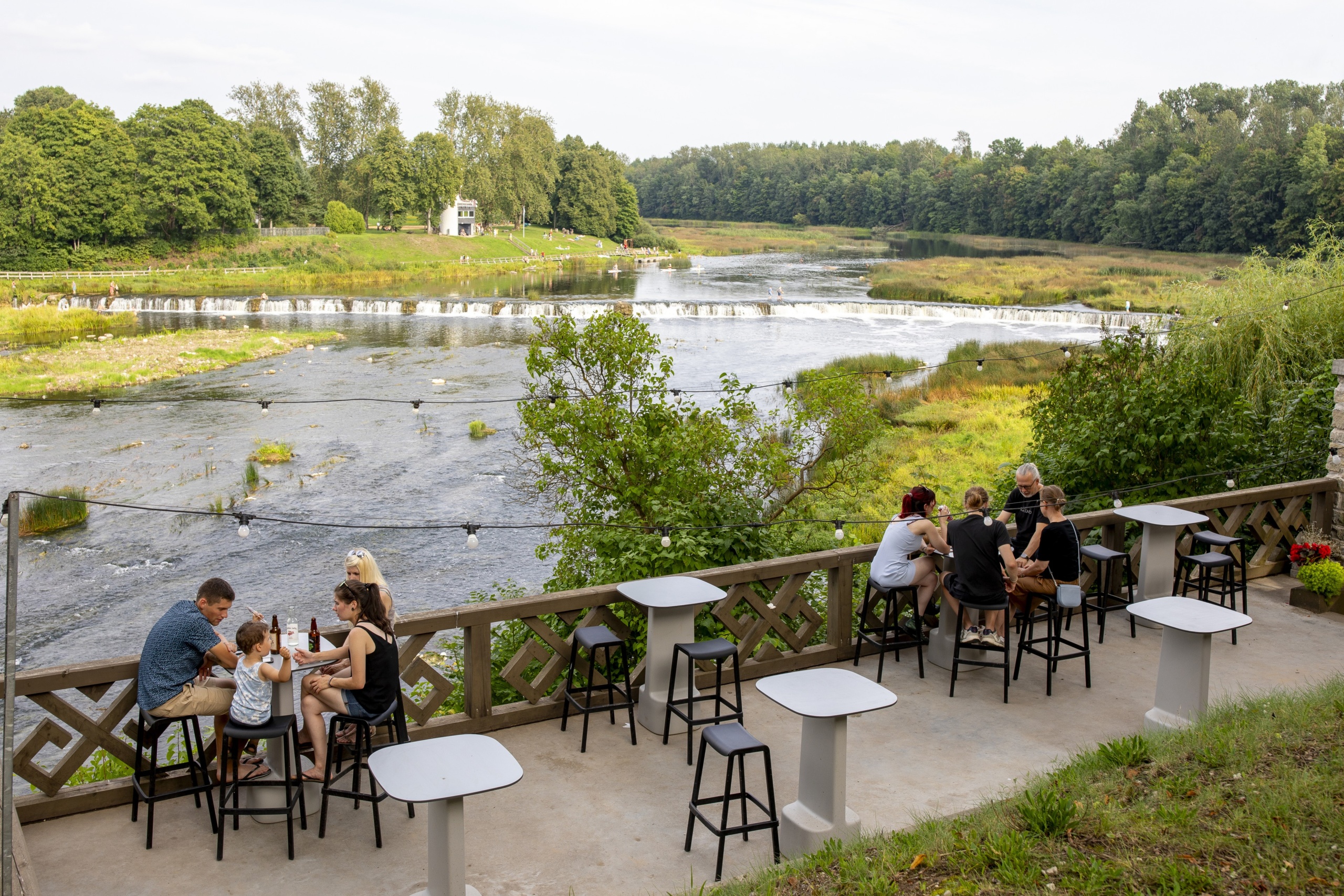 Kuldīga - Wodospad na rzece Widawa