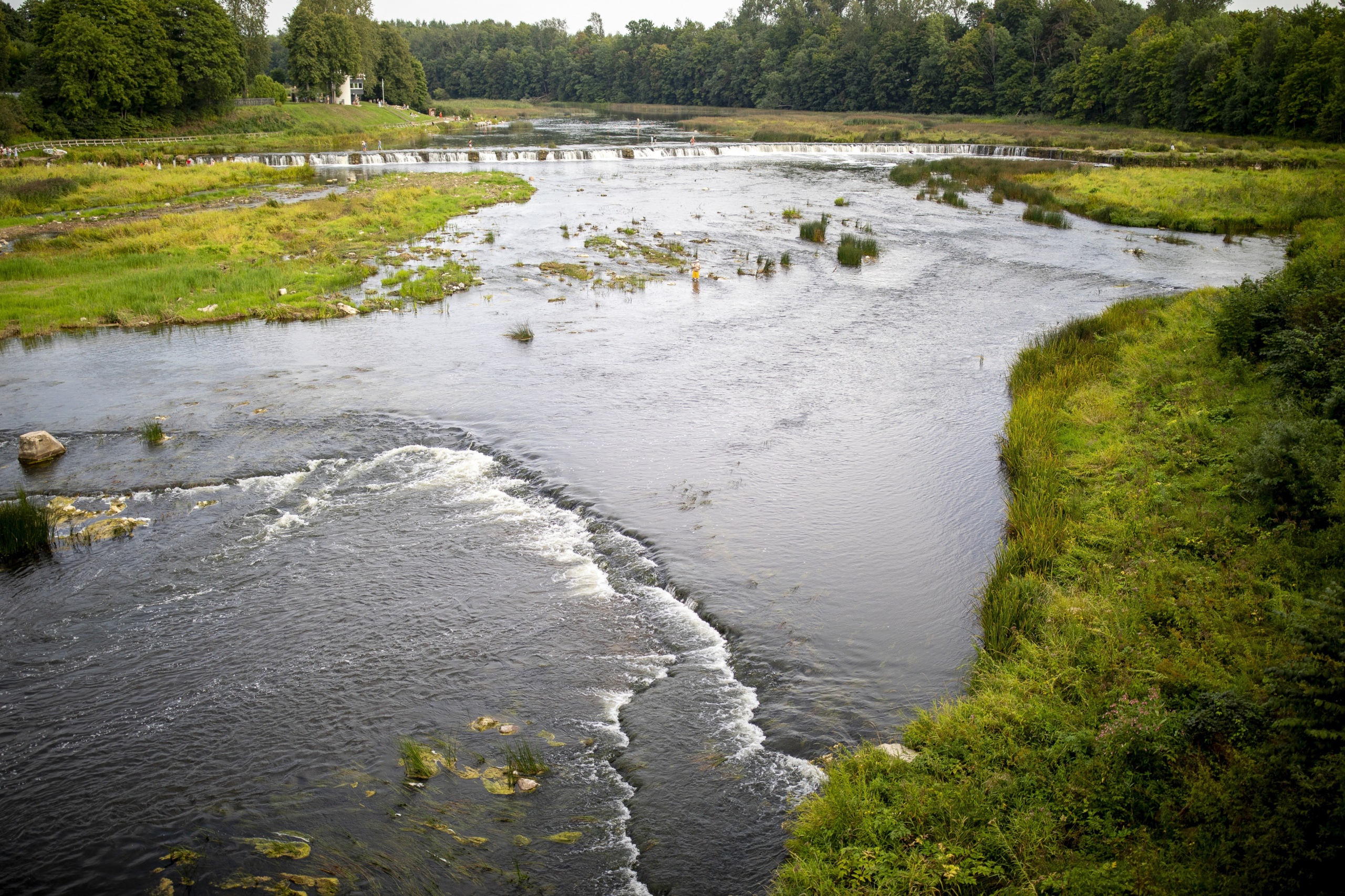 Kuldīga - Wodospad na rzece Widawa jest najszerszym w Europie - 249m