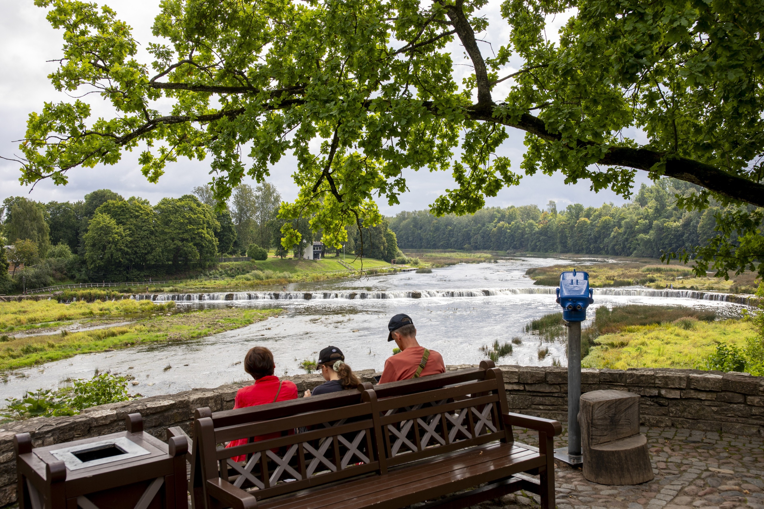 Kuldīga - Wodospad na rzece Widawa